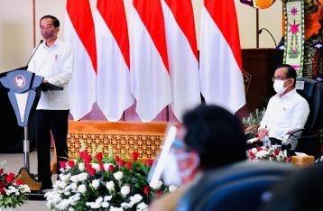 Presiden Jokowi Apresiasi Penanganan Covid-19 di Bali