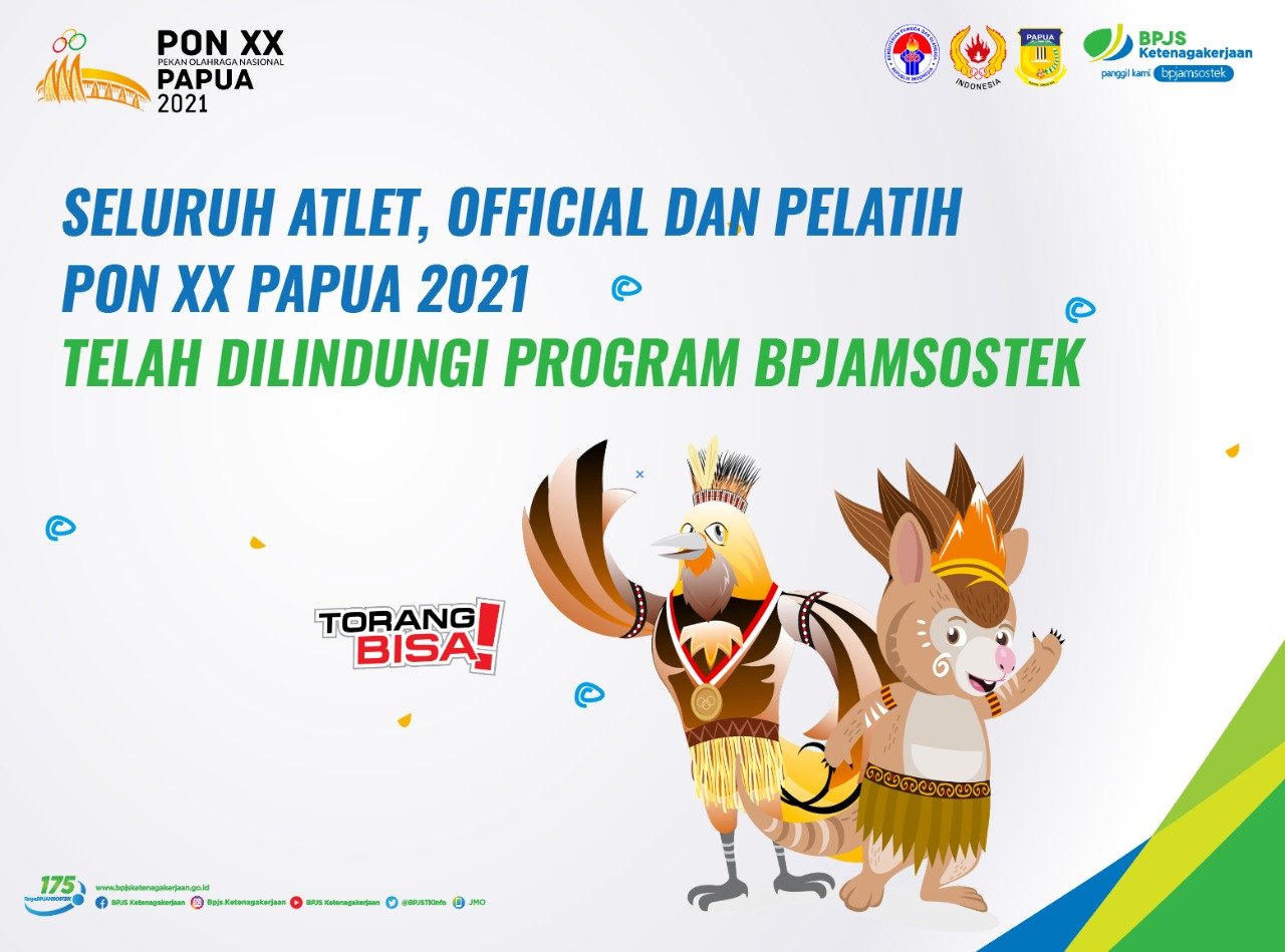 Atlet Gantole PON Papua yang Alami Insiden di Cover BPJAMSOSTEK