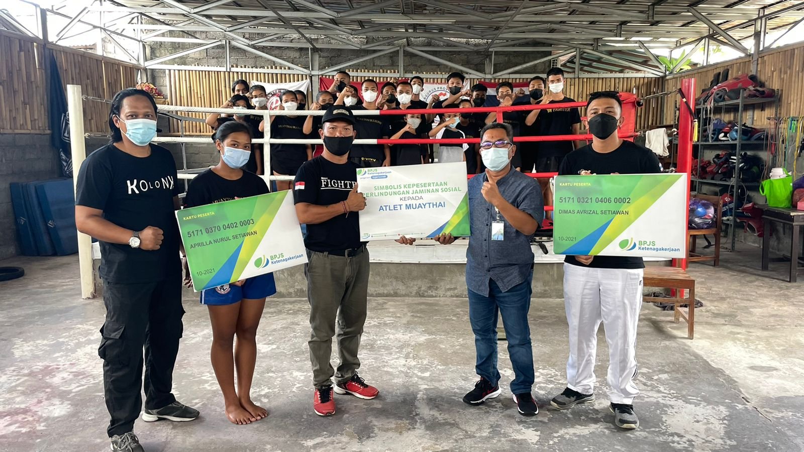 Risiko Tinggi, 85 Atlet Muaythai Bali Terlindungi Jaminan Sosial