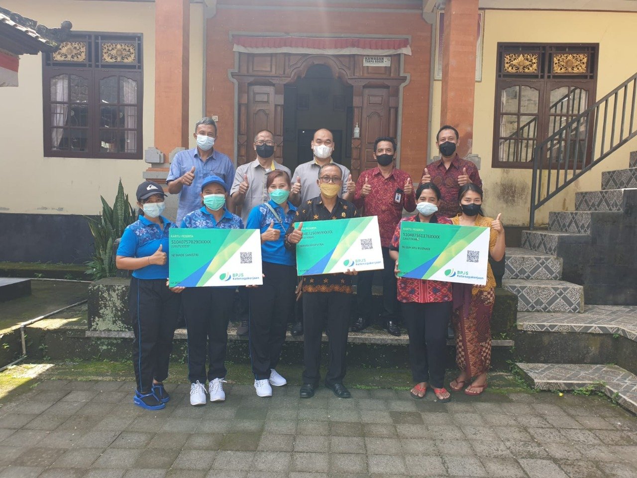Kader Posyandu, Jumantik dan BPD Desa Buahan Dilindungi Program BPJAMSOSTEK