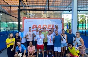 Donasi Warga Ukraina Padel Tournament Diikuti Para Ekspatriat di Bali