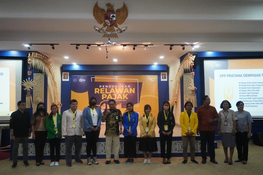 207 Relawan Pajak Bali Siap Bantu Wajib Pajak Laporkan SPT Tahunan dan Pemadanan NIK-NPWP