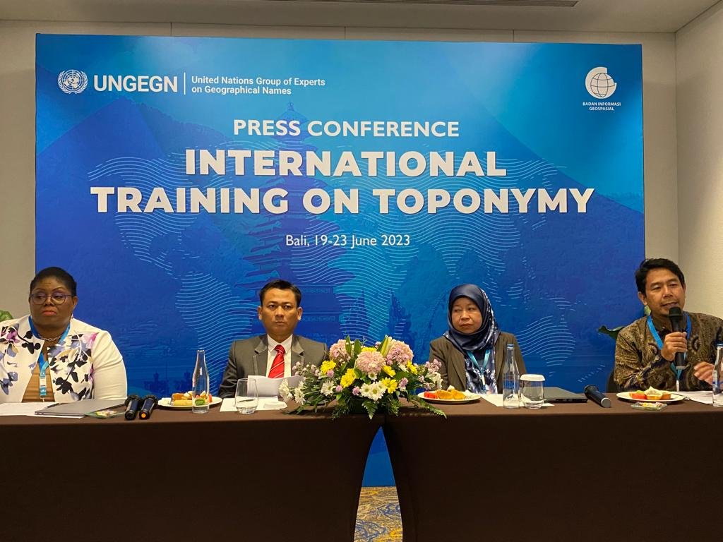 BIG Gelar International Training on Toponymy, Dihadiri 132 Peserta