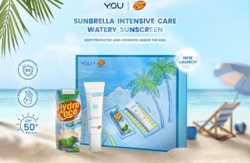 Kolaborasi Eksklusif YOU Beauty X Hydro Coco, Sunscreen  Proteksi dari Sinar Matahari