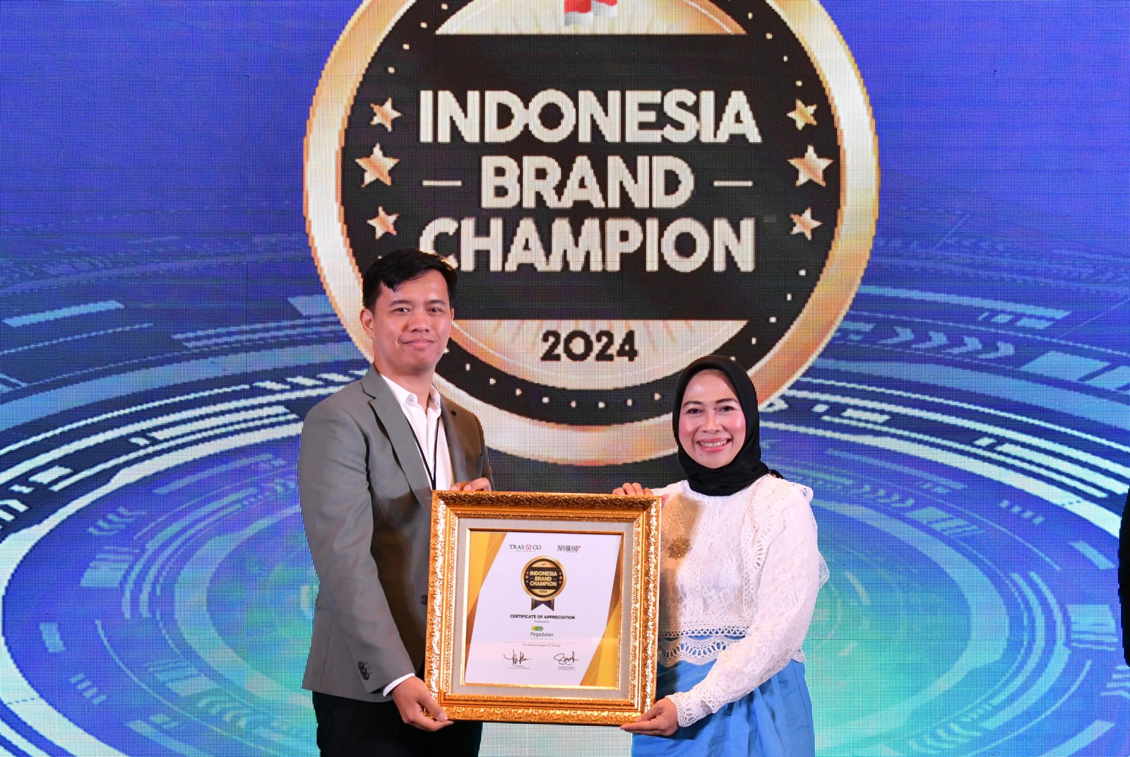 Sukses Bertransformasi Dalam Produk & Layanan, Pegadaian Raih Indonesia Brand Champion 2024