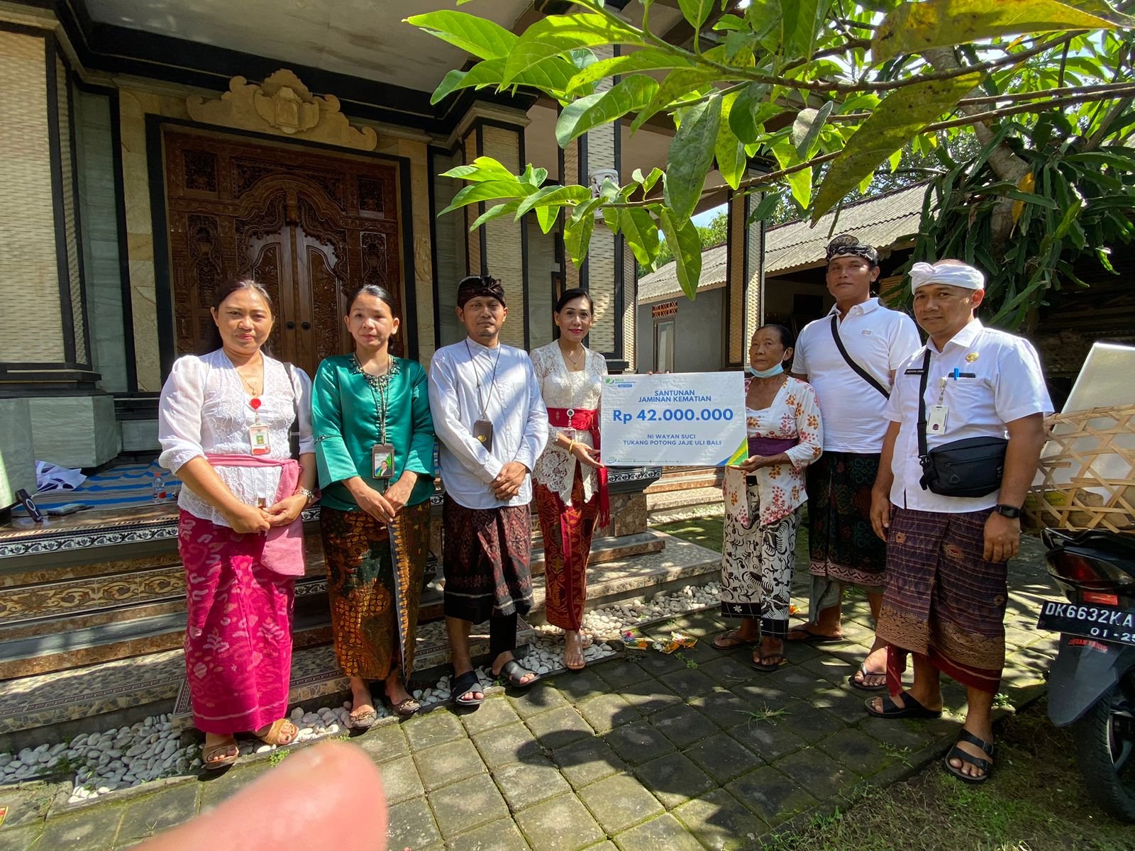 Peserta PU Rasakan Manfaat JKM Rp 42 juta Dari BPJAMSOSTEK Gianyar