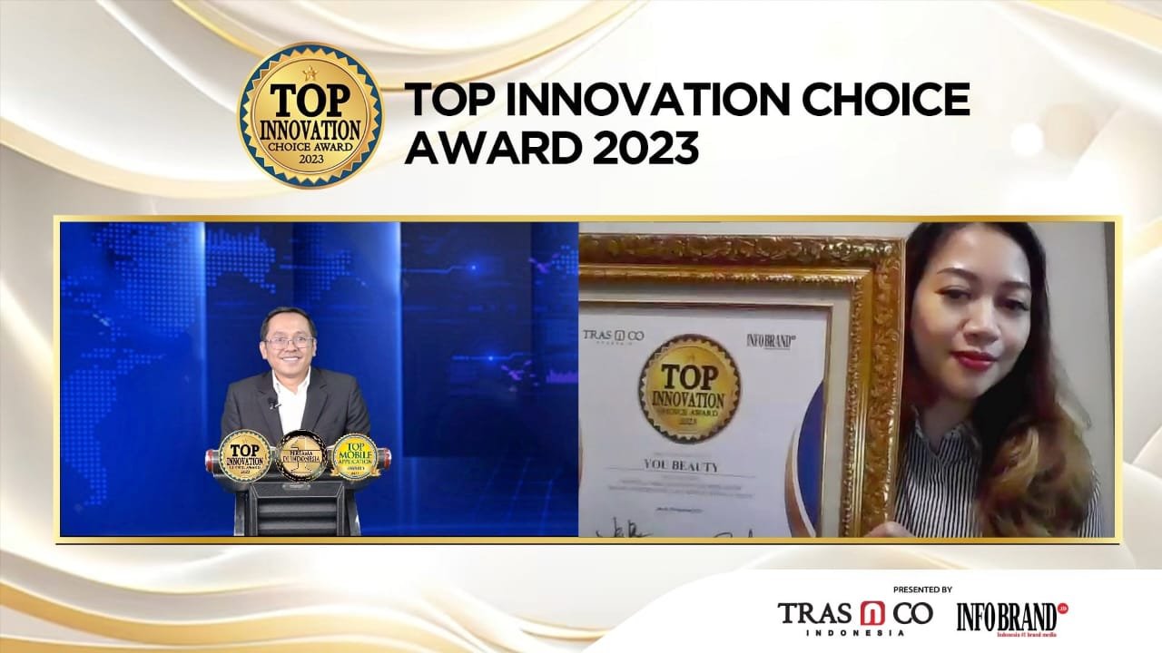 YOU Beauty Raih Penghargaan Top Innovation Choice Award 2023