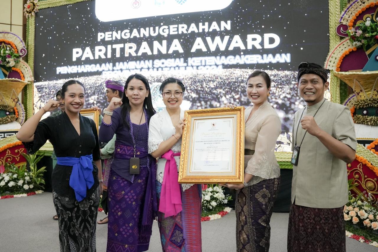 BPJAMSOSTEk Gianyar:Paritrana Award 2024 Sinergi Wujudkan Universal Coverage Jamsostek