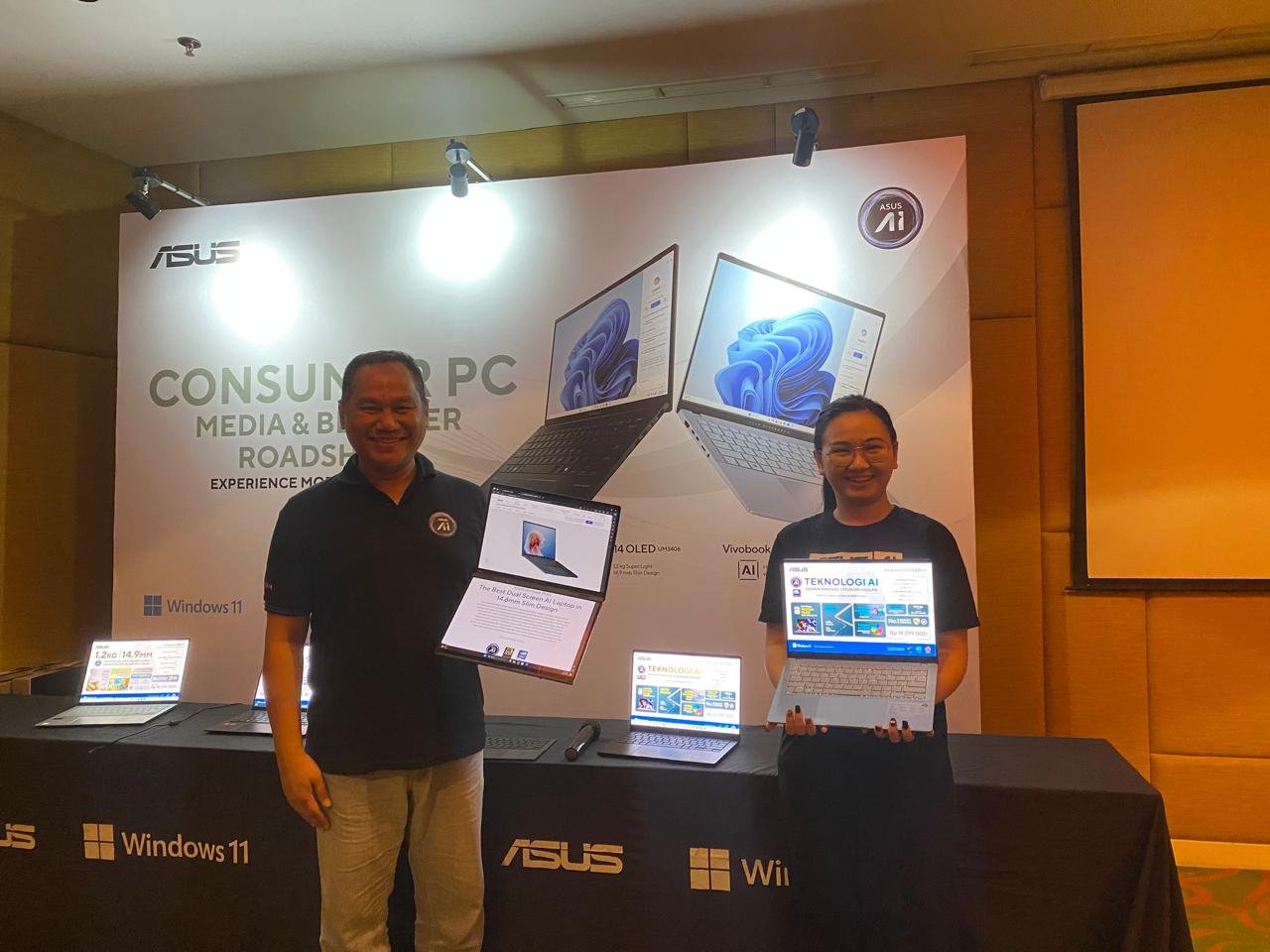 ASUS AI Resmi Dikenalkan Laptop Dibekali Hardware dan Fitur AI