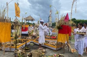 Jaga Keharmonisan Alam, ITDC Nusa Dua adakan Pecaruan Nawa Gempang