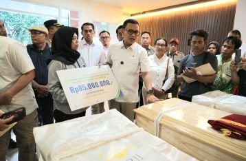 BPJS Ketenagakerjaan Serahkan JKM Rp85 Juta ke  Pekerja Migran Indonesia