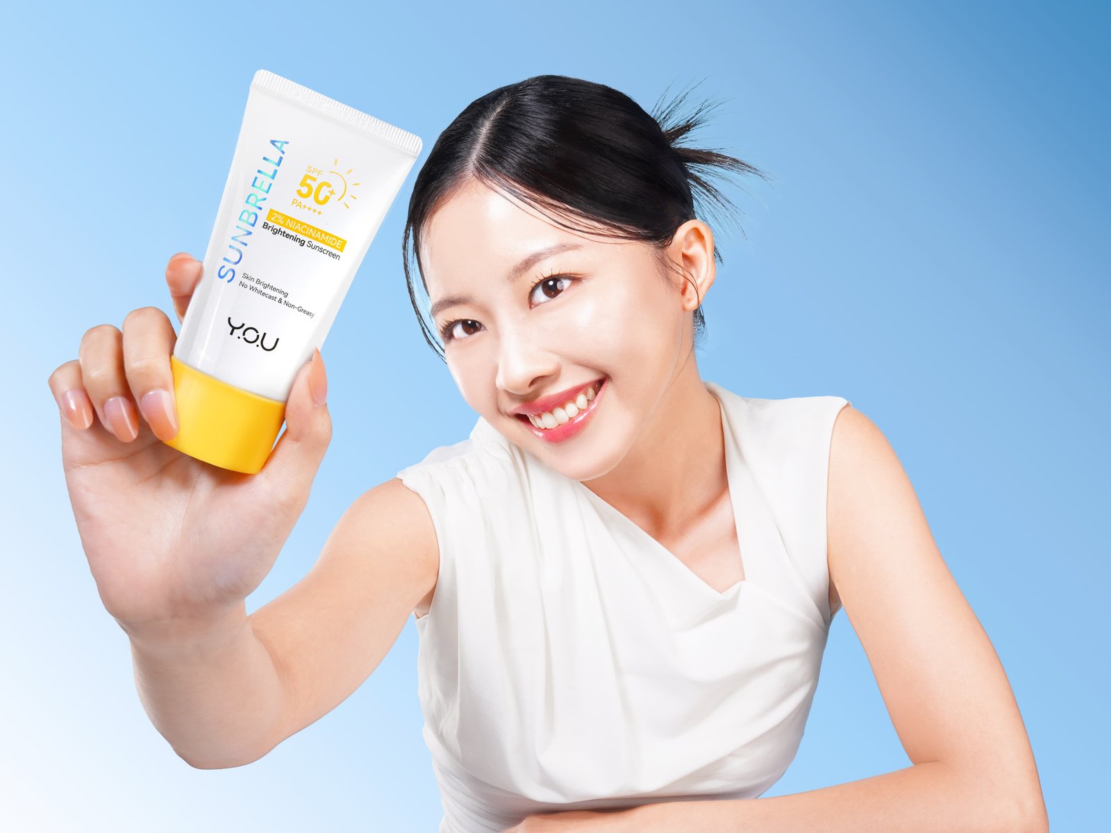 Y.O.U Luncurkan Sunbrella 2% Niacinamide Brightening Sunscreen SPF 50+ PA++++
