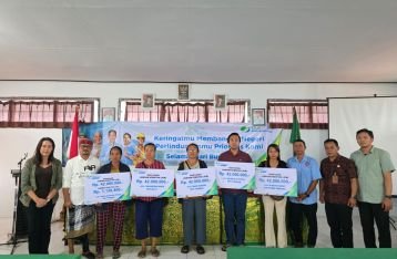 May Day 2025, BPJS Ketenagakerjaan Tabanan Salurkan Bantuan Sembako dan Klaim Jaminan Secara Simbolis