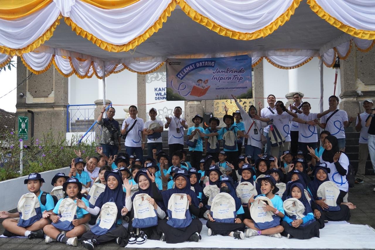 Jamkrindo Selenggarakan Program Inspiratrip untuk Anak-anak Panti Asuhan di Denpasar