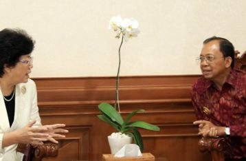Jajaki Kerjasama, Wakil Ketua Parlemen Tiongkok ke Bali