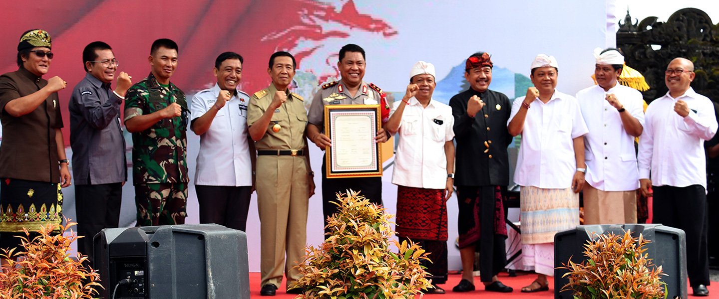 Deklarasi Damai, Gubernur Bali Ajak Sukseskan Pilkada Serentak 2018
