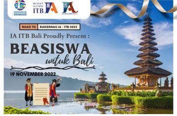 Semarakkan Rakernas IA-ITB 2022, Pengurus Daerah Bali IA-ITB Memberikan Beasiswa Untuk Anak SMK