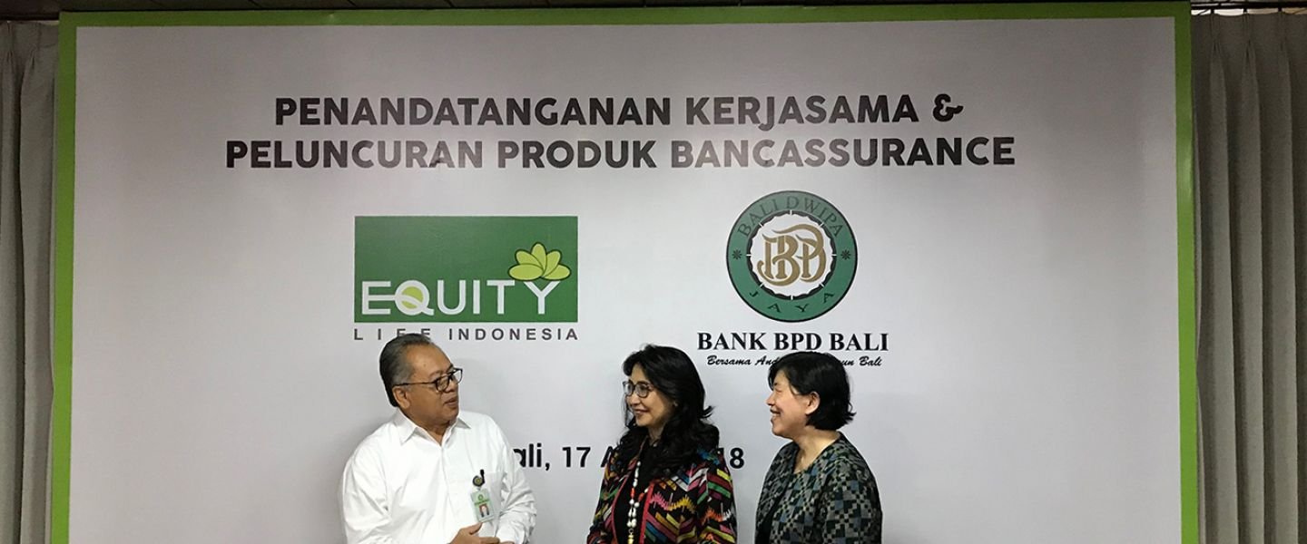 BPD Bali & Equity Life Kerjasama Pasarkan Tiga Produk Asuransi