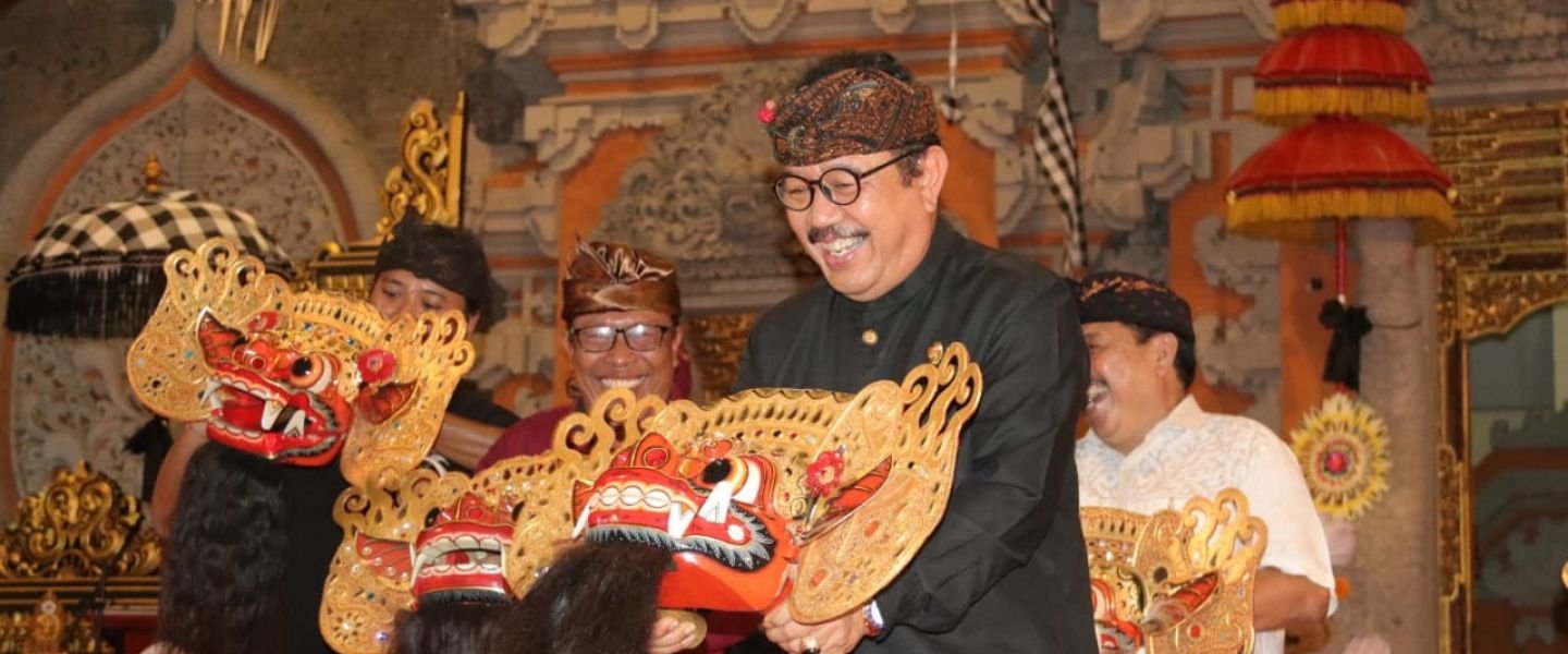 5 Kabupaten di Bali Ikuti "Sedang Barong Festival"