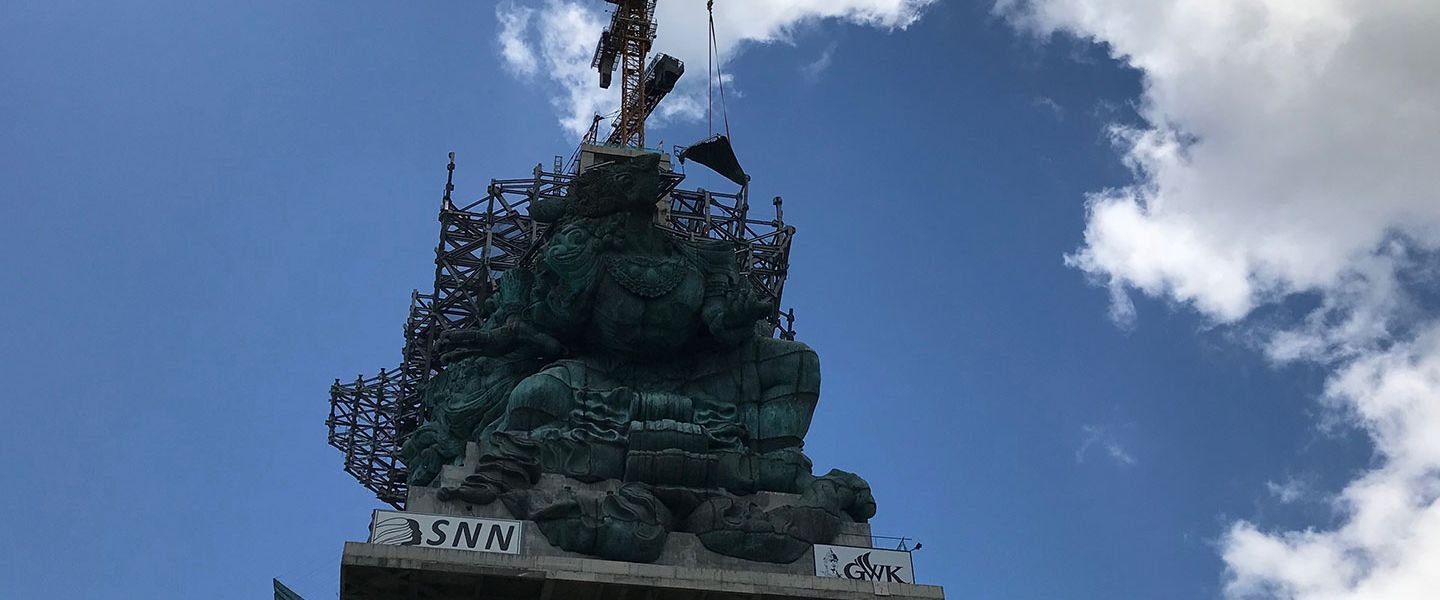 Patung GWK Diyakini Akan Rampung Agustus 2018