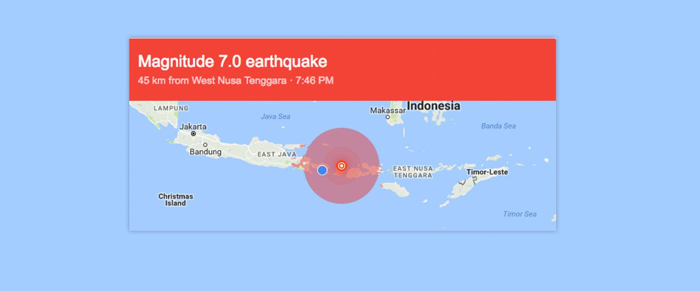 Gempa Lombok Potensi Tsunami, BMKG : Jauhi Bibir Pantai