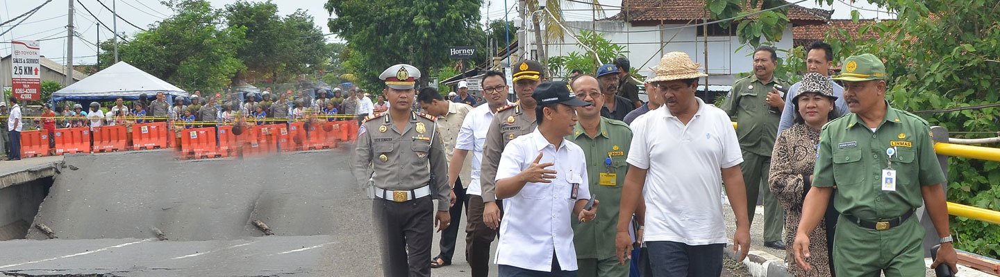 Jembatan Runtuh di Jembrana, Wagub Bali Minta Periksa Seluruh Kondisi Jembatan