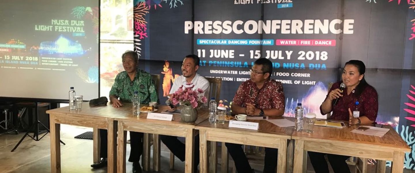 Tarik Minat Wistawan , ITDC Gelar Nusa Dua Light Festival Ketiga Kalinya