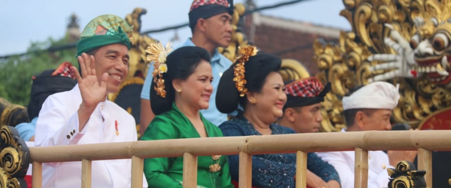 Presiden Jokowi Resmi Buka Pawai Pesta Kesenian Bali Ke 40