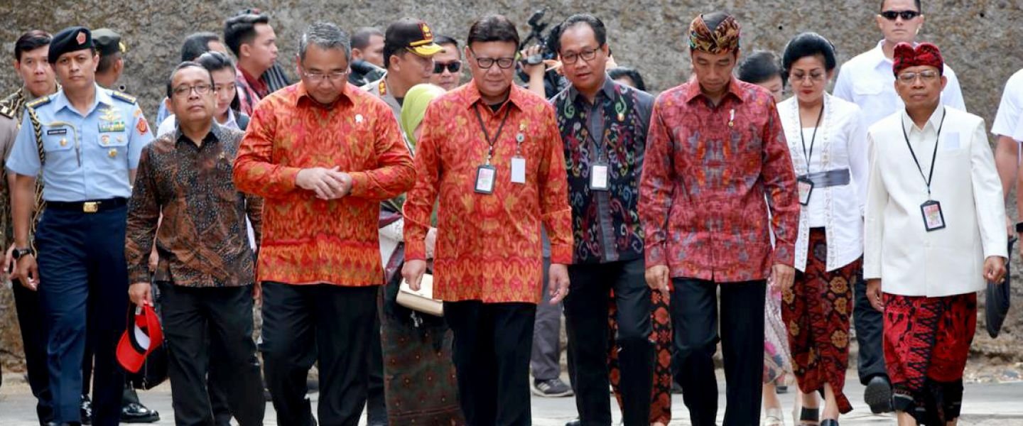 Presiden Jokowi Buka Temu Karya Nasional TTG XX dan PINDesKel 2018 di GWK