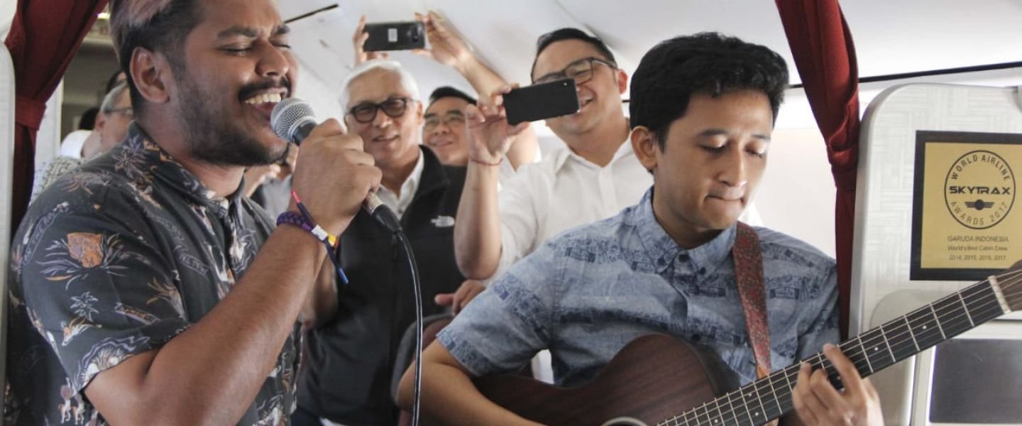Terobosan Baru, Garuda Indonesia Tampilkan Live Music