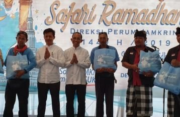 Perum Jamkrindo Gelar Safari Ramadan di Denpasar