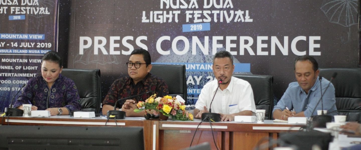 ITDC Gelar Kolaborasi Nusa Dua Light Festival dan Bali Blues Festival 2019