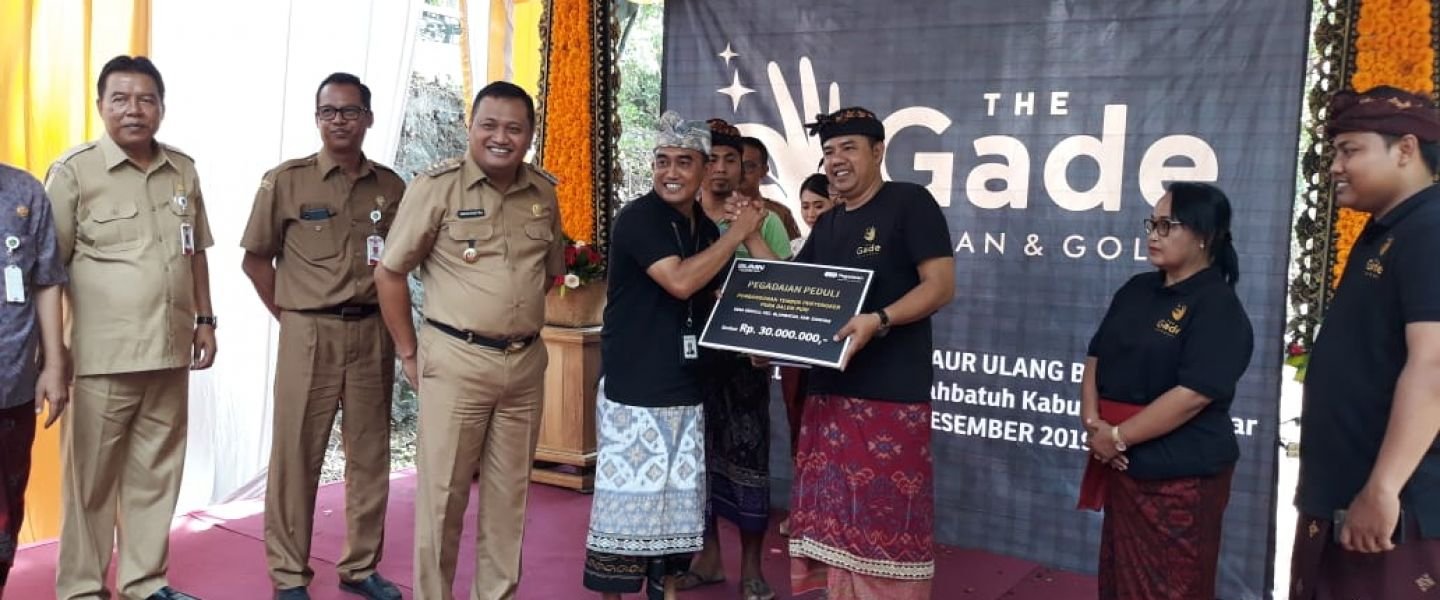 Tanggulangi Sampah, The Gade Clean and Gold Bank Daur Ulang Bedulu Diluncurkan