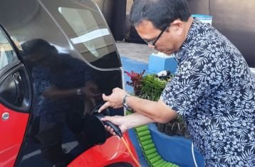 JBT Operasikan SPKLU Pertama di Benoa