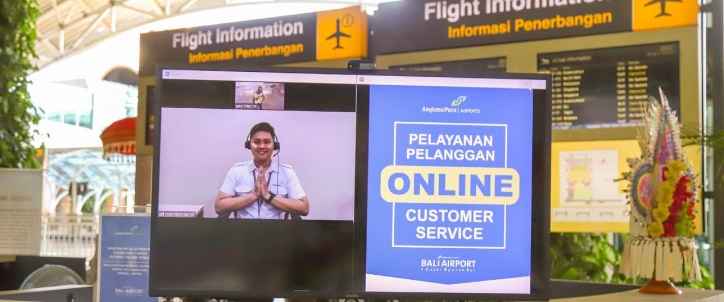 COVID-19, Bandara I Gusti Ngurah Rai Terapkan Online Customer Service