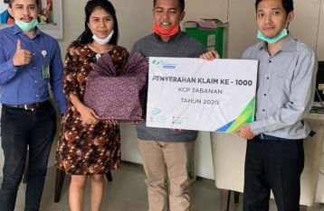 Januari-Mei 2020 BPJAMSOSTEK Perintis Tabanan Bayarkan Klaim Rp11 Miliar Lebih