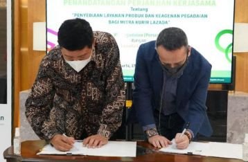 Pegadaian Gandeng Lazada Logistics Untuk Perluas Layanan