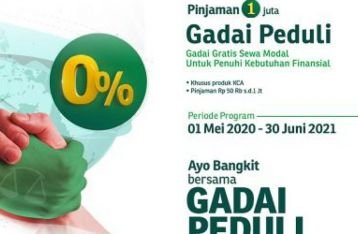 Ringankan Beban Masyarakat, Pegadaian Perpanjang Program Gadai Tanpa Bunga