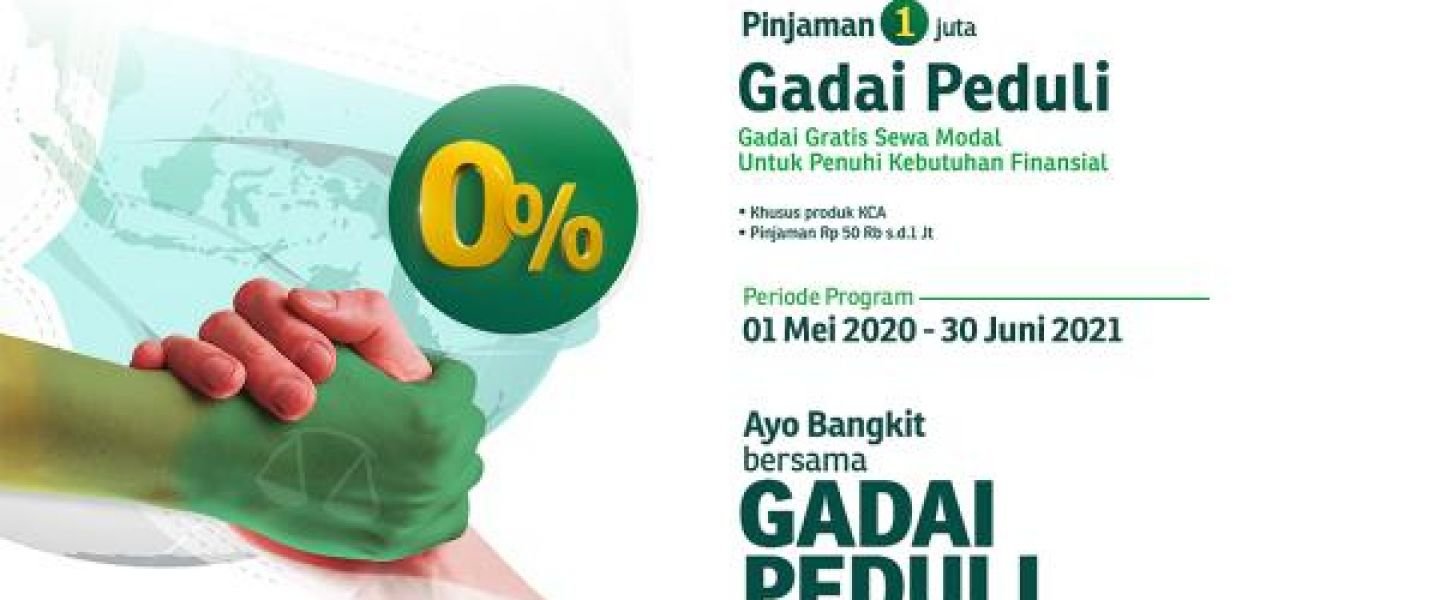 Ringankan Beban Masyarakat, Pegadaian Perpanjang Program Gadai Tanpa Bunga