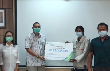 Dorong Anggota HPI Bali Jadi Peserta, BPJAMSOSTEK Denpasar Serahkan Klaim JKM