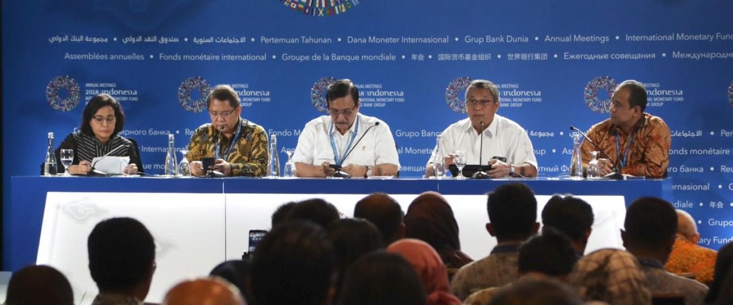 Indonesia Perjuangkan Empat Tema Prioritas di Bidang Keuangan Dalam IMF-Bank Dunia 2018