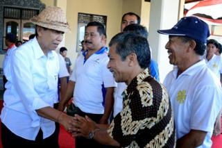 Gubernur Bali Tinjau Pelaksanaan Gerbangsadu Desa Bengkala