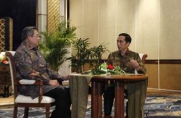 Presiden SBY dan Presiden Terpilih Joko Widodo Setuju  Menciptakan  Transisi Kepemimpinan