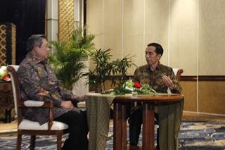 Presiden SBY dan Presiden Terpilih Joko Widodo Setuju  Menciptakan  Transisi Kepemimpinan