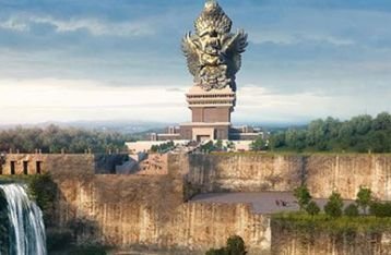 Patung Garuda Wisnu Kencana Tertingi di Dunia Kalahkan Patung Liberty
