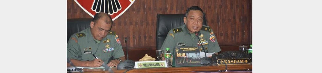 Kodam IX/Udayana Koordinasi Pengamanan Pacific Armies Chiefs Conference dan Pacific Armies Management