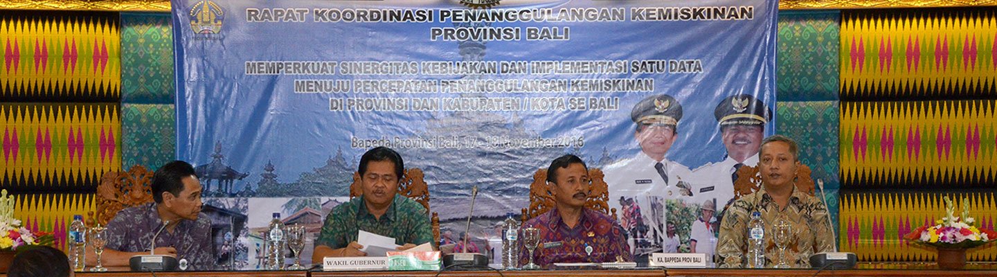 Penanggulangan Kemiskinan di Bali, TPKP Diminta Kedepankan Integrasi dan Sinkronisasi