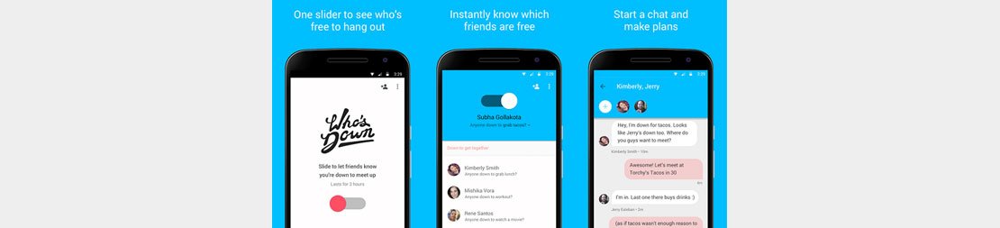 Who's Down, Aplikasi untuk Cari Teman Nongkrong