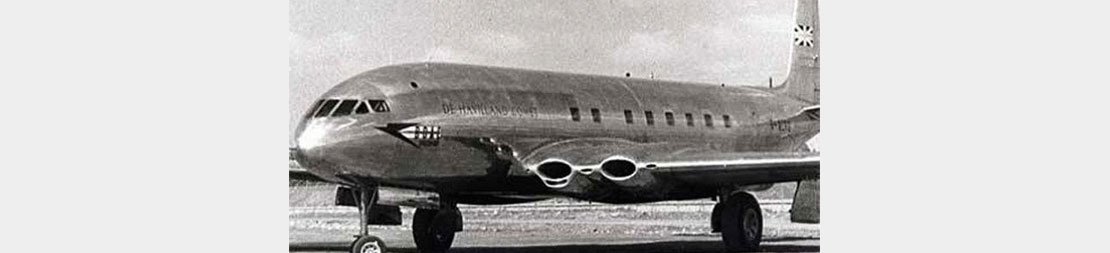 1949 - Penerbangan perdana de Havilland Comet