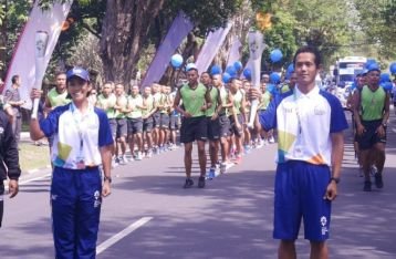 POCARI SWEAT Semarakan Gaung Torch Relay Asian Games 2018 di 7 Kota